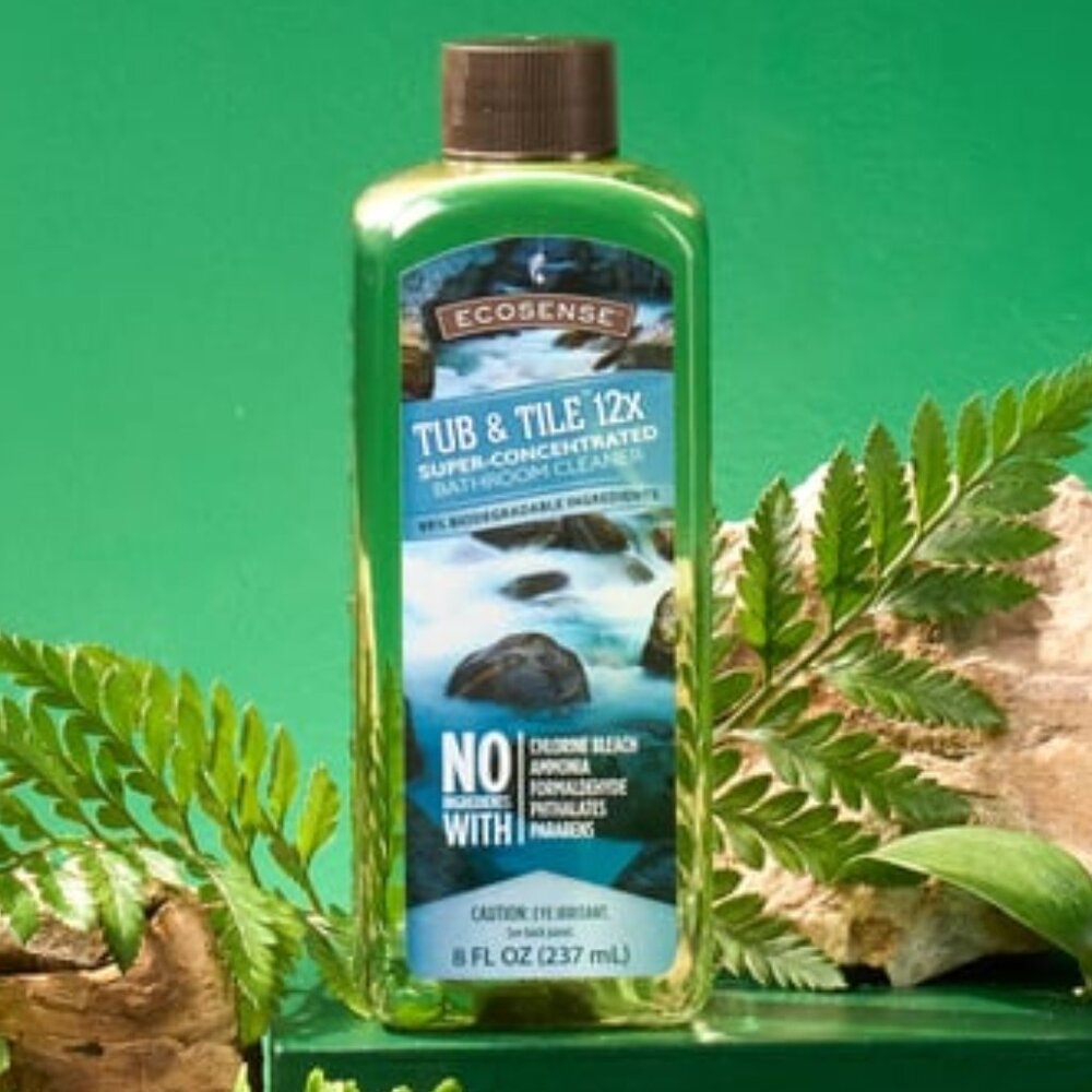Ecosense Tub & Tile 12x Bathroom Cleaner | Size: 8 fl. oz. w Plant Derived Power